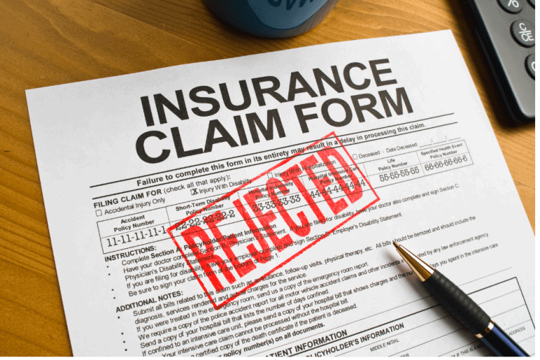 insurance company denies claim