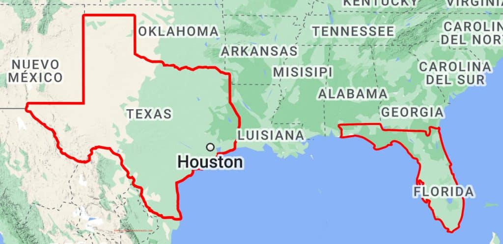the professional law group coverage map